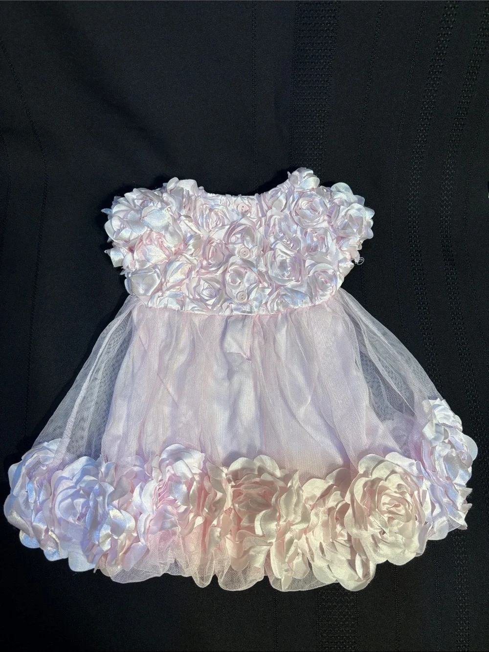 Baby girl dress and romper 6-9 months